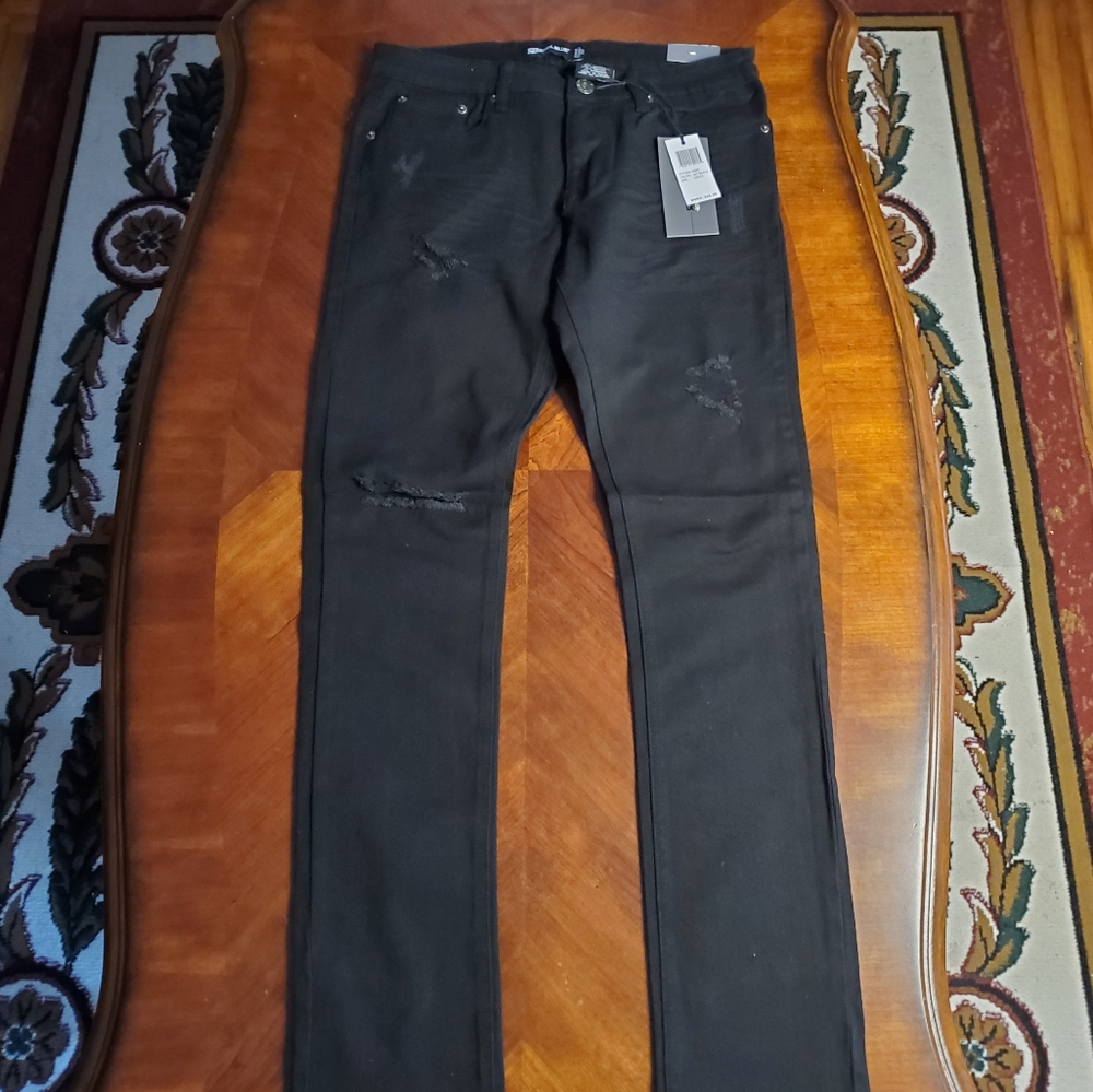 Mens Black Jeans Pants